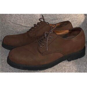 Dockers Men's Lace Up Oxford Brown Suede Leather Shoes (size 12M) 090-2908